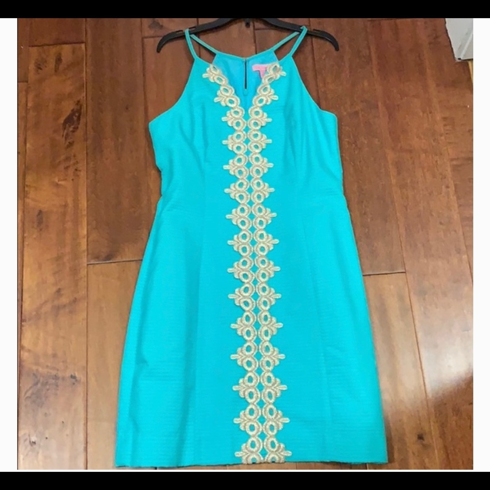 Lilly Pulitzer Teal Blue Dress